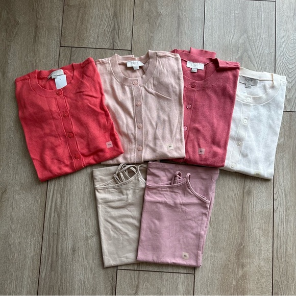 LOFT Cardigans and Tanks Bundle - Picture 1 of 4